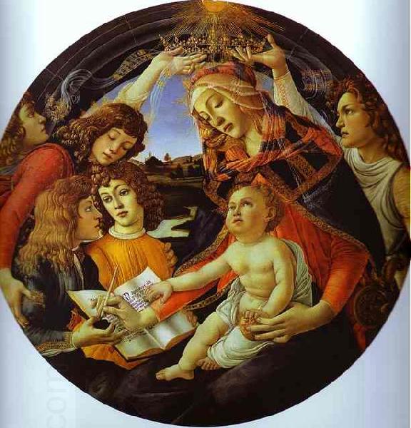 Sandro Botticelli Madonna of the Magnificat oil painting picture